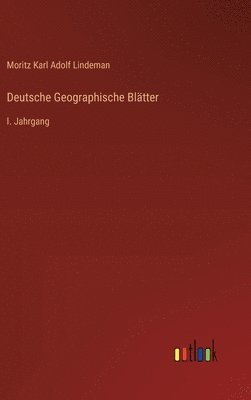 bokomslag Deutsche Geographische Blätter
