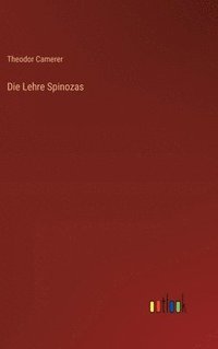 bokomslag Die Lehre Spinozas
