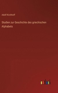 bokomslag Studien zur Geschichte des griechischen Alphabets