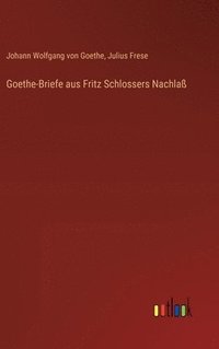 bokomslag Goethe-Briefe aus Fritz Schlossers Nachla