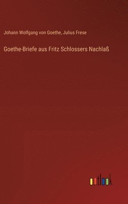 bokomslag Goethe-Briefe aus Fritz Schlossers Nachlaß