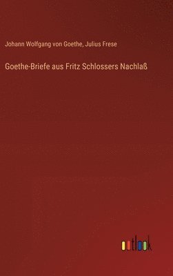 bokomslag Goethe-Briefe aus Fritz Schlossers Nachla