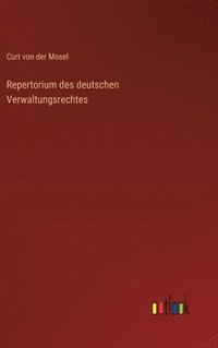 bokomslag Repertorium des deutschen Verwaltungsrechtes