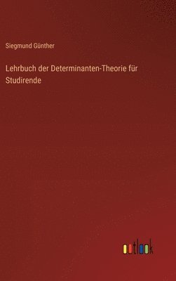 bokomslag Lehrbuch der Determinanten-Theorie fr Studirende