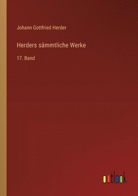 Herders sämmtliche Werke