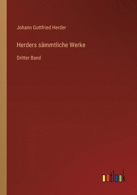 Herders sämmtliche Werke