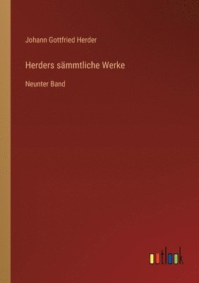 Herders smmtliche Werke 1