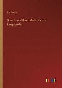 bokomslag Sprache und Sprachdenkmler der Langobarden
