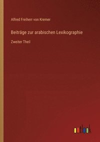 bokomslag Beitrge zur arabischen Lexikographie