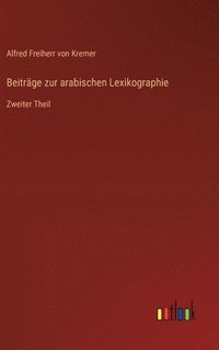 bokomslag Beitrge zur arabischen Lexikographie