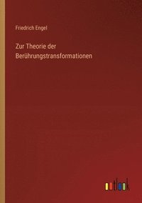 bokomslag Zur Theorie der Berhrungstransformationen