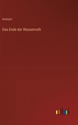 bokomslag Das Ende der Wassernoth