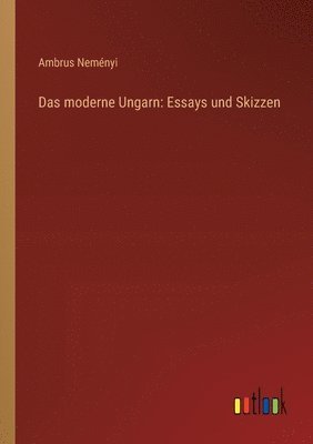 bokomslag moderne Ungarn