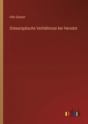 bokomslag Osteuropäische Verhältnisse bei Herodot