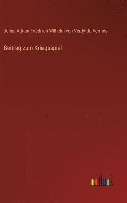 bokomslag Beitrag zum Kriegsspiel