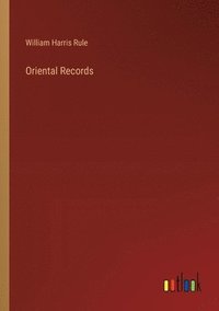bokomslag Oriental Records