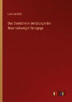 Das Deutsche in der Liturgie der Braunschweiger Synagoge 1