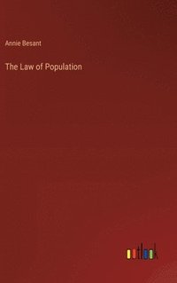bokomslag The Law of Population