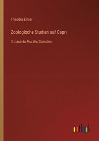bokomslag Zoologische Studien auf Capri