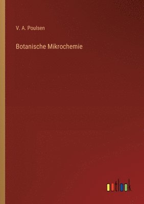 bokomslag Botanische Mikrochemie