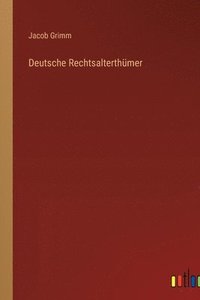 bokomslag Deutsche Rechtsalterthmer