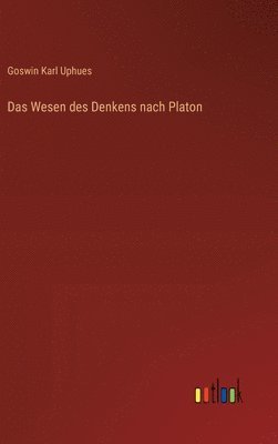 bokomslag Wesen des Denkens nach Platon