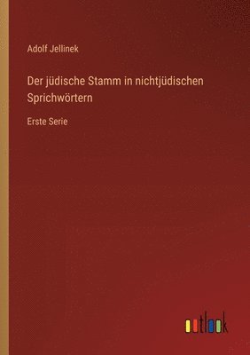 bokomslag jüdische Stamm in nichtjüdischen Sprichwörtern