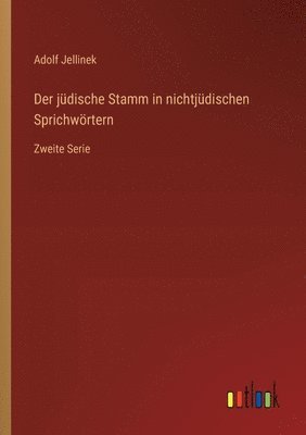 bokomslag jüdische Stamm in nichtjüdischen Sprichwörtern