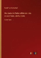 Rudolf Von Gottschall, Rudolf von Gottschall - deutsche Nationallitteratur des neunzehnten Jahrhunderts, Häftad