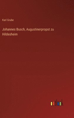 bokomslag Johannes Busch, Augustinerpropst zu Hildesheim