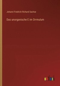 bokomslag Das unorganische E im Orrmulum