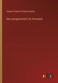 bokomslag unorganische E im Orrmulum