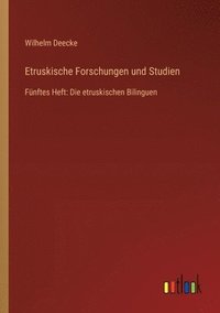 bokomslag Etruskische Forschungen und Studien