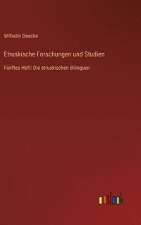 bokomslag Etruskische Forschungen und Studien