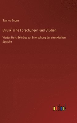 bokomslag Etruskische Forschungen und Studien