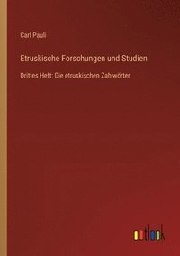 bokomslag Etruskische Forschungen und Studien