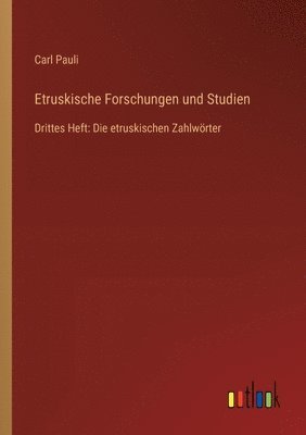 bokomslag Etruskische Forschungen und Studien