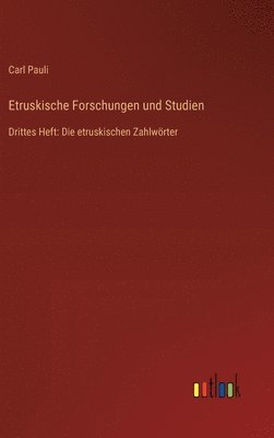 bokomslag Etruskische Forschungen und Studien