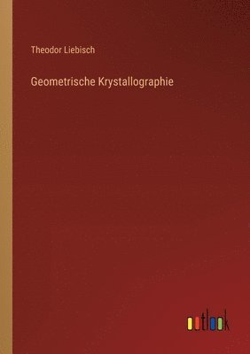 bokomslag Geometrische Krystallographie