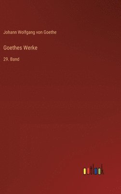 bokomslag Goethes Werke