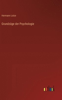 bokomslag Grundzge der Psychologie