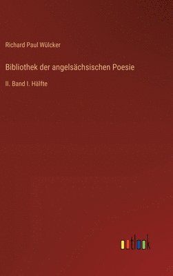 bokomslag Bibliothek der angelsächsischen Poesie