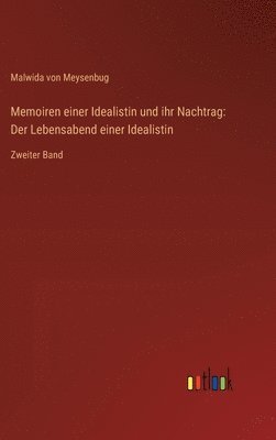 bokomslag Memoiren einer Idealistin und ihr Nachtrag