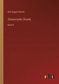 bokomslag Zimmerische Chronik