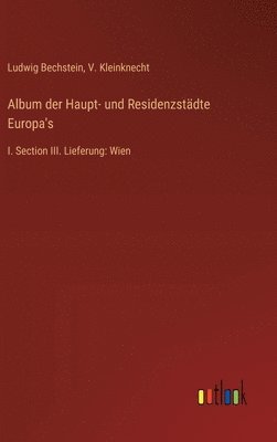 bokomslag Album der Haupt- und Residenzstädte Europa's