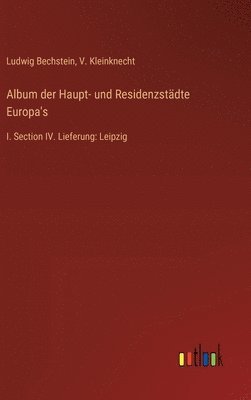 bokomslag Album der Haupt- und Residenzstädte Europa's