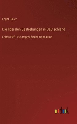 bokomslag Die liberalen Bestrebungen in Deutschland