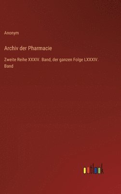 bokomslag Archiv der Pharmacie