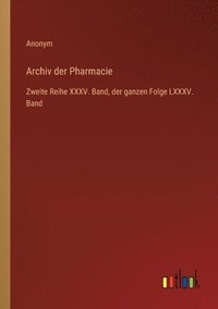 bokomslag Archiv der Pharmacie