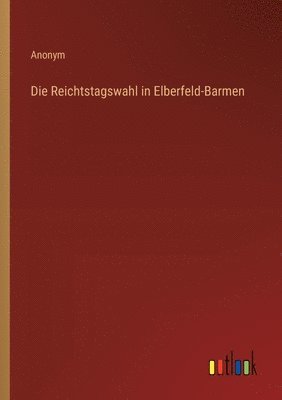 bokomslag Die Reichtstagswahl in Elberfeld-Barmen